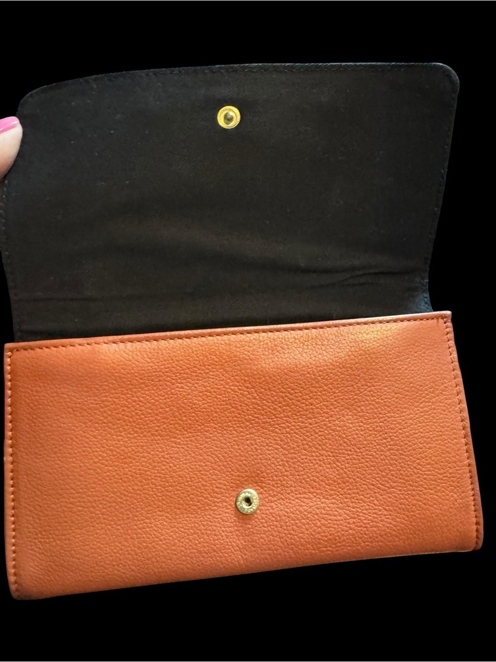 See By Chloe Brown Embossed Leather Wallet - Picture 5 of 10